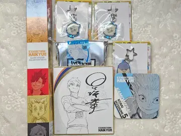 하이큐 굿즈 세트 호시우미 코라이 등