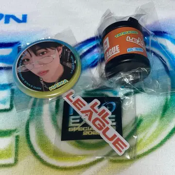 LILLEAGUE 모모타 하야시마 캔뱃지 스티커 코인 실린더