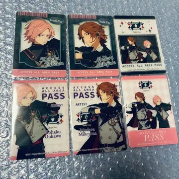 앙스타 클리어 포토 카드 오우카와 코하쿠 미케지마 마다라