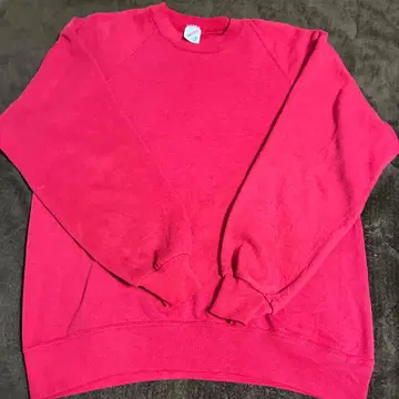 Jerzees 핑크 빨간색 트레이닝복 맨투맨 래글런 usa