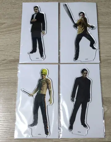 [미개봉] 용과 같이 아크릴 스탠드 마지마 고로 4종 세트