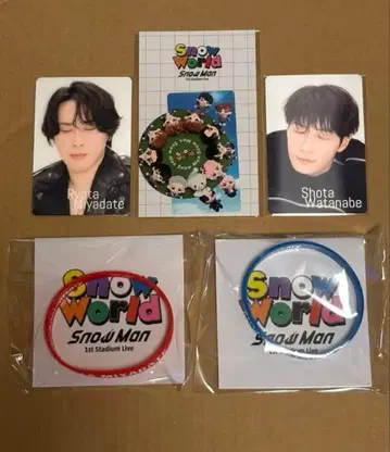 Snow World 굿즈세트 유리카미