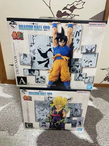 제일복권 드래곤볼 A상 손오공 C상 손오반 피규어 SET