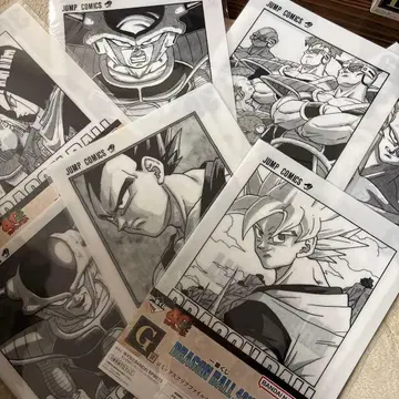 제일복권 드래곤볼 클리어 파일 7종 세트