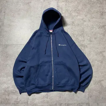 90s 챔피온 원포인트 프린트 IDEAL 지퍼 후드티