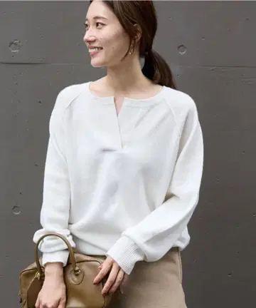 25AW 프레임워크 미들 게이지 텐지쿠 헨리 풀오버