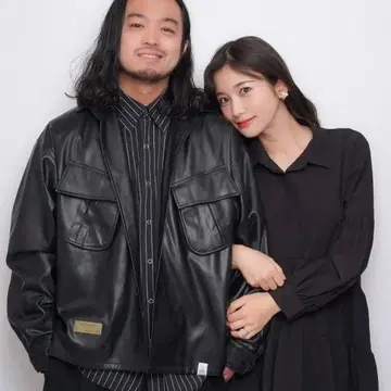 MAGIC STICK 매직스틱 페이크 가죽 자켓