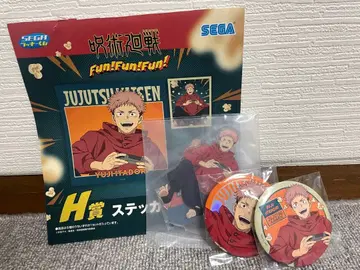 세가 럭키 쿠지 주술회전 이타도리 유우지 스티커 캔뱃지 아크릴 스탠드 5