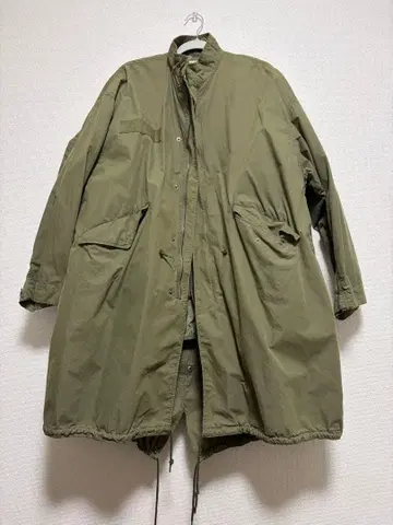 coen 올리브 모즈 코트 L 사이즈 퀼팅 자켓 포함