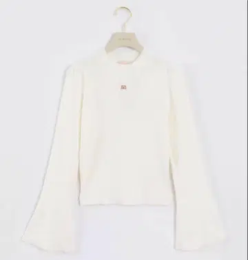 An MILLE 안미르 AA 참 리브 니트 화이트