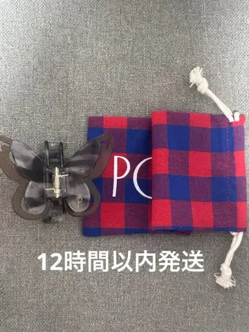 POTETE butterfly clip black 버터플라이 헤어 클립