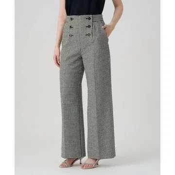 25SS 아나이 도비 트위드 마린 팬츠 블랙 사이즈 38