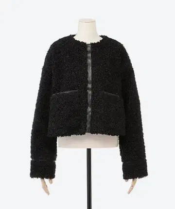 트루 바이 마리코 오이카와 보아 자켓 Chiot 코트