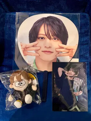 [이노마타 슈토] timelesz FAM 부채, 인형, 파일 3종 세트