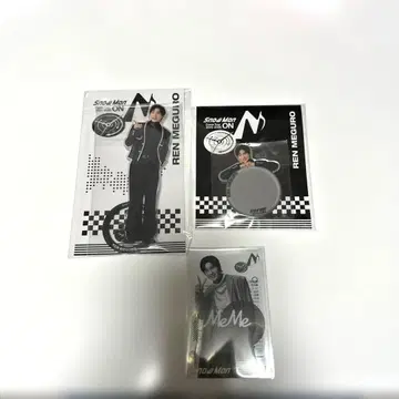 SnowMan Dream Tour ON 메구로 렌 굿즈 3종 세트