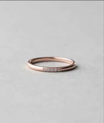 ete 에테 [공유] 비쥬 반지 핑크 골드 9호