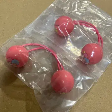 산리오 레트로 봉봉 머리끈 리틀트윈스타 2개 세트