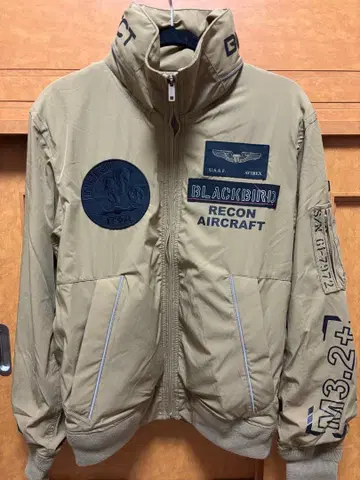 AVIREX BLACKBIRD STAND ZIP JACKET