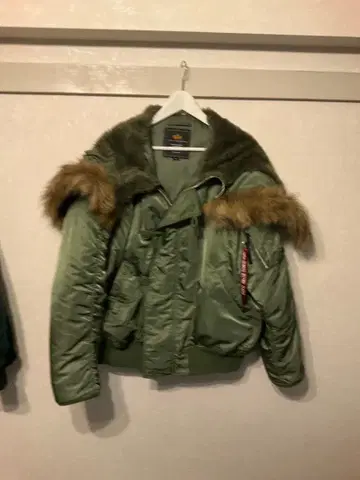Alpha Industries 밀리터리 자켓 XL 올리브 그린
