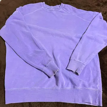 FLOOR Co. 퍼플 핑크 맨투맨 트레이닝복