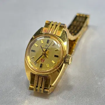 상태 좋음 [ 라도/RADO 정품 ] 손목시계/골드/수동 와인딩/작동품