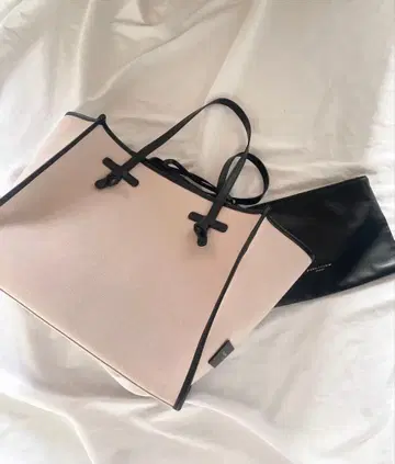 [ 새상품급 ] 지아니카리니 마르첼라 M 토트백 핑크