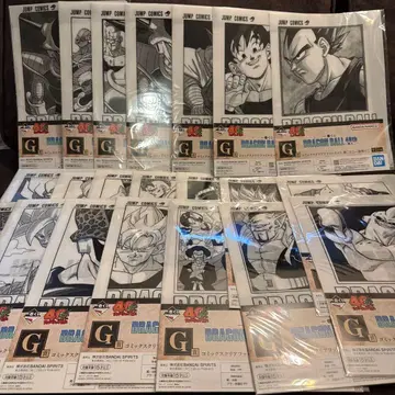 [ 제일복권 드래곤볼 40th ] G상 클리어 파일 컴프 세트