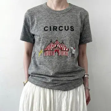 올드맨즈테일러 CIRCUS T-SH 그레이 티셔츠 사이즈 L