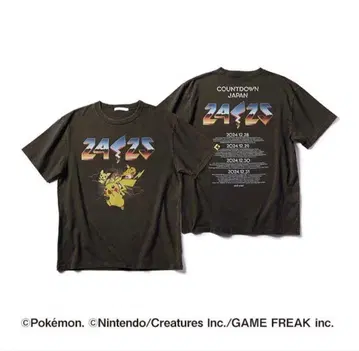 피카츄 CDJ 24/25 콜라보 T셔츠 L 사이즈