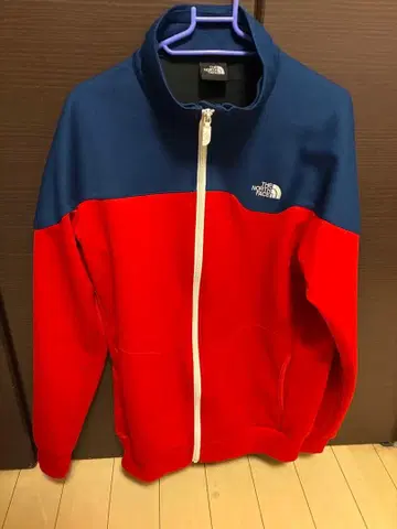 THE NORTH FACE 나일론 자켓 XL 사이즈 빨간색/파랑