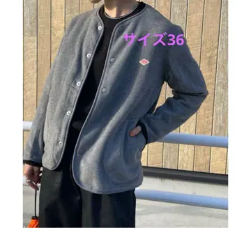 새상품 36 단톤 크루넥 플리스 남녀 공용 다크 그레이