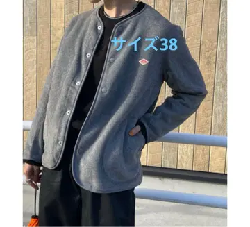 새상품 38 단톤 크루넥 플리스 다크 그레이 남녀 공용