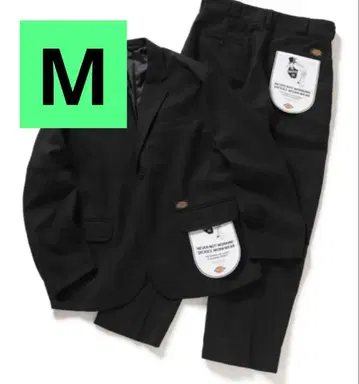 Dickies x TRIPSTER 트위드 수트 블랙 M 사이즈