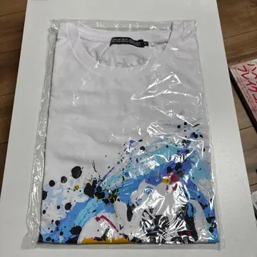 ONE OK ROCK 아트 프린트 티셔츠 XL 화이트