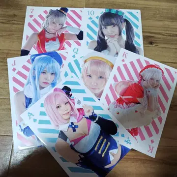 캐릭터 클리어 파일 6장 세트