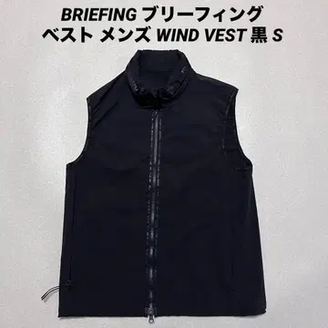 BRIEFING 브리핑 베스트 남성용 WIND VEST 블랙 S