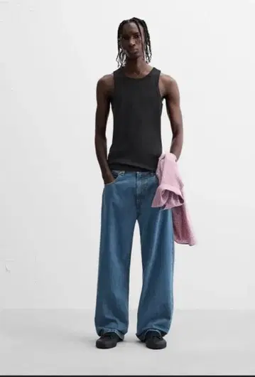 [ 완판템 ] zara 배기 데님