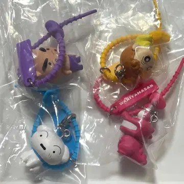 짱구는 못말려(크레용 신짱) 컬러풀 멀티 참 가챠 4개 세트