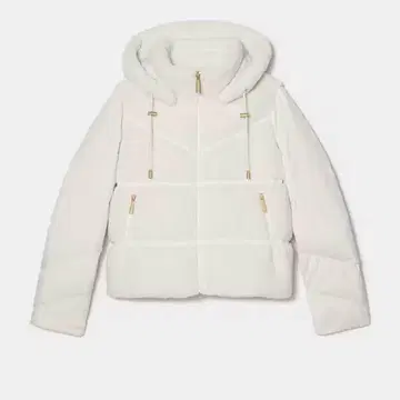 70% 할인 SALE! 케이트 스페이드 후드 부착 다운 자켓 화이트