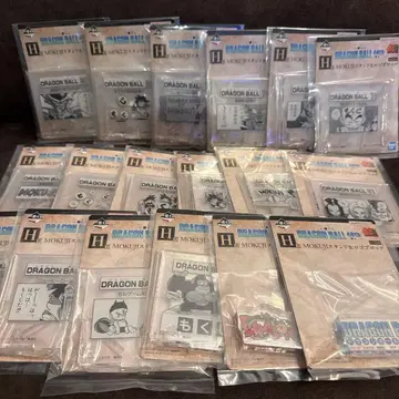 제일복권 드래곤볼 40th H상 MOKUJI 스탠드 & 로고 블록