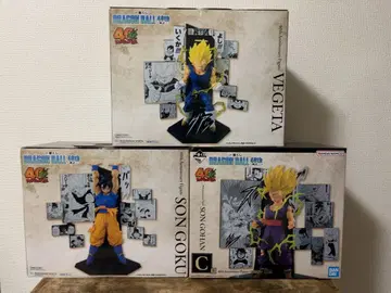 드래곤볼 제일복권 40th 그 두 번째 손오공 베지터 손오반 세트