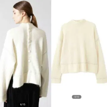 새상품급 어도어 ADORE 2way 플레이팅 모헤어 니트 52,800엔