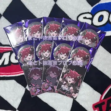 CR 아카미 카루비 할로윈 캔뱃지