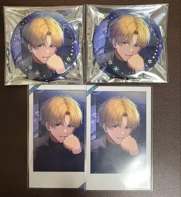 니지산지 엑스 알비오 캔뱃지 폴라로이드 묶음 판매