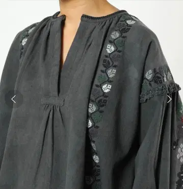 freada 자수 튜닉