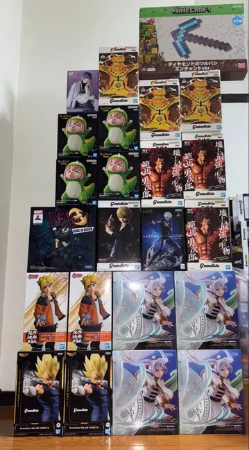 최신 프라이즈 피규어 묶음 판매 23점 세트