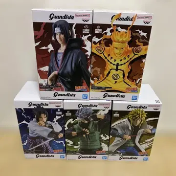 NARUTO Grandista 피규어 묶음 판매 5체 세트