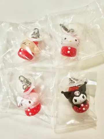산리오 딸기 메지루시 액세서리 마이멜로디 쿠로미 헬로키티 푸딩