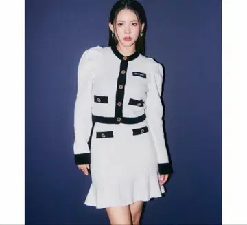 릴리 브라운 마리콴트 트위드 니트 셋업