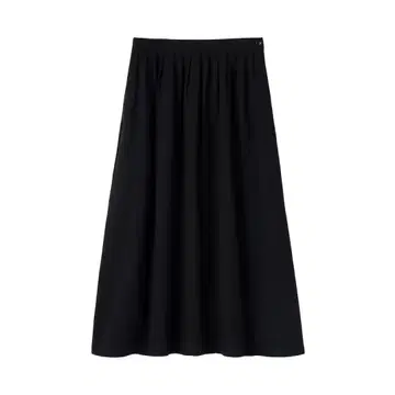 무인양품 기모 턱 스커트 M 사이즈 블랙 새상품